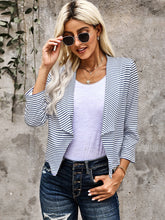 Long Sleeve Turn-Down Collar Blazer Casual Lightweight Coat Sai Feel