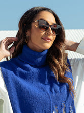 Metal Decor Round Frame Sunglasses Sai Feel