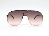 Metal Large Frame Sunglasses Sai Feel