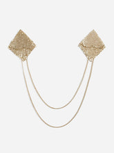 Metal aluminum mesh chain nipple cover Sai Feel