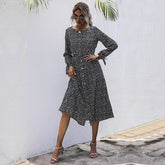 Modest lightweight button-up dress Sai Feel