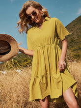 New Fresh and Sweet Yellow Dress Sai Feel