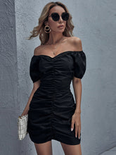 Off Shoulder V Neck Dress Sai Feel