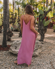 Olivian Pocketed Maxi Dress - Orchid Sai Feel