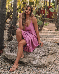 Olivian Pocketed Maxi Dress - Orchid Sai Feel