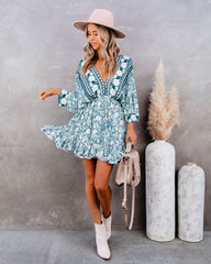 Orlando Printed Tassel Dress Sai Feel