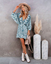 Orlando Printed Tassel Dress Sai Feel