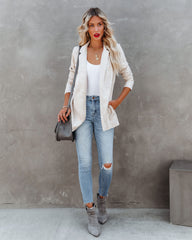 Outlook Pocketed Lightweight Blazer Sai Feel