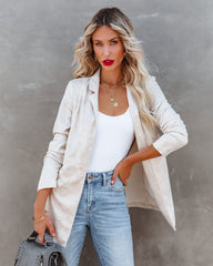 Outlook Pocketed Lightweight Blazer Sai Feel