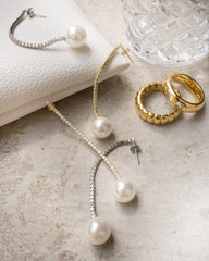 Boucles d'oreilles Brielle en argent