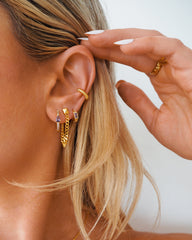 Boucles d'oreilles Kinsley en or