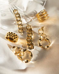 Boucles d'oreilles Ryder en or