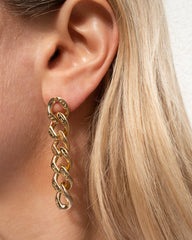 Boucles d'oreilles Ryder en or