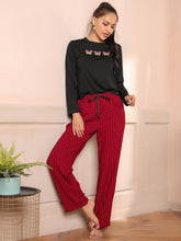 Pajama Sets Long Sleeve Tops and Pants PJ Sets Joggers Loungewear Two-Piece Sleepwear Sai Feel