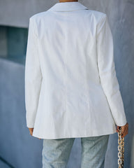 Palmilla Cotton Pocketed Blazer Sai Feel