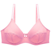 Plus Bow Decor Underwire Bra Sai Feel