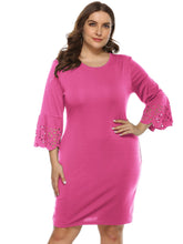 Plus Cut Out Dress Sai Feel