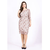 Plus Size Dress Fresh and Sweet Lace Hollow and Elegant Plus Size Princess Dress Sai Feel