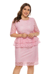 Plus size Full Lace Dress Sai Feel