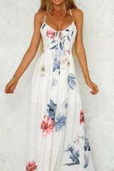 Printed Big Dress Foreign Trade Women's Simian Style Sai Feel