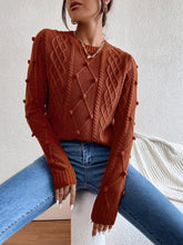 Pullover handmade crochet sweater Sai Feel