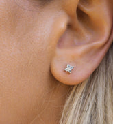 Raye Studs Silver