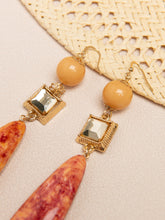 Resin Water Drop Earrings Sai Feel