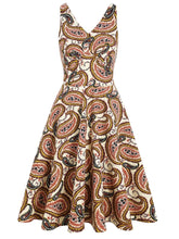 Retro Vintage Style Cocktail Party Swing Dress Sai Feel