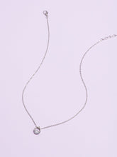 Rhinestone Pendant Necklace Sai Feel