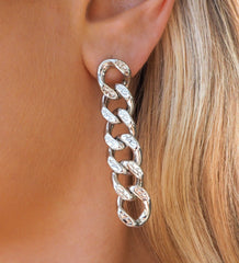 Boucles d'oreilles Ryder en argent
