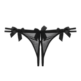 Sexy Lace Panties Low-waist Underpant Hollow Out Thongs Female Seamless G-string Underwear Lingerie Sai Feel