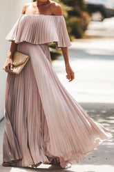 Sexy and Stylish Off-Shoulder Compression Temperament Dress Sai Feel