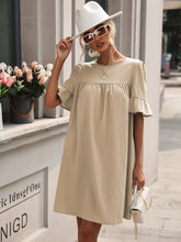 Shirred Bust Ruffles Dress Without Belt Sai Feel