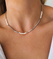 Sienna Choker Silver