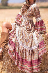 Sleeve Ankle-Length Mid Waist Women's Dress Sai Feel