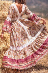 Sleeve Ankle-Length Mid Waist Women's Dress Sai Feel