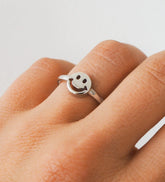 Bague Sourire Argent