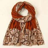 Snake print scarf Sai Feel