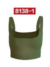 Solid Crop Tank Top Sai Feel