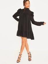 Solid Pleated Dress Sai Feel