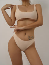 Solid Seamless Bra & Panty Lingerie Set Sai Feel