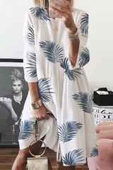 Solid Split Joint O Neck Cake Skirt Dresses(4 colors) Sai Feel