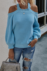 Solid Split Joint O Neck Tops Sai Feel