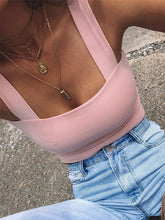 Square Neck Crop Top Sai Feel