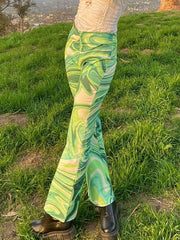 Straight Leg Pants Personality Woven Pants Sai Feel