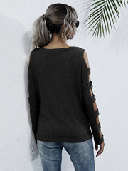 Strapless Slim Sweater Sai Feel