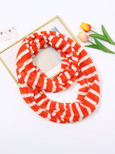 Striped bib scarf Sai Feel