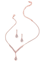 Teardrop Rhinestone Set Sai Feel