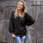 Terry Thread Cashmere Sweatshirt Sai Feel