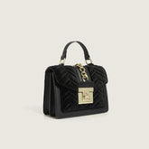 Textured Flip Tote Bag Sai Feel